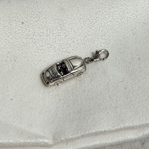 Brighton Speedster Convertible Car Charm Hook on Silver Plated Lobster Hook - Picture 2 of 7